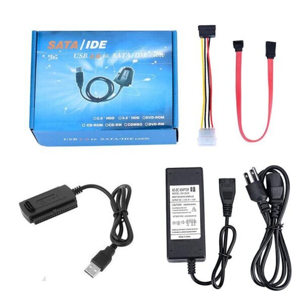 USB 2.0 To Converter Adapter Cable SATA PATA IDE