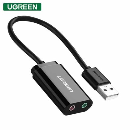 Ugreen 30724 USB to 3.5mm Headphone Audio Adapter