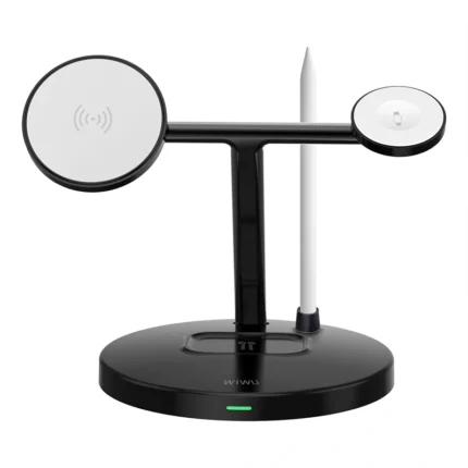 WIWU WI‐W032 Magnetic 4 in1 Wireless Charger Intelligent Temperature Control Chip