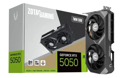 Zotac Gaming GeForce RTX 5050 Twin Edge OC 8GB GDDR6 Gaming Graphics Card