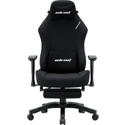 Anda Seat Luna Pro with Footrest Large Gaming Chair – Black
