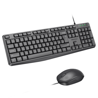 Meetion C235 Full Size Wired Keyboard and Mouse