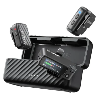 BOYA MIC 2 Wireless Microphones (8GB STORAGE / 32 BIT)