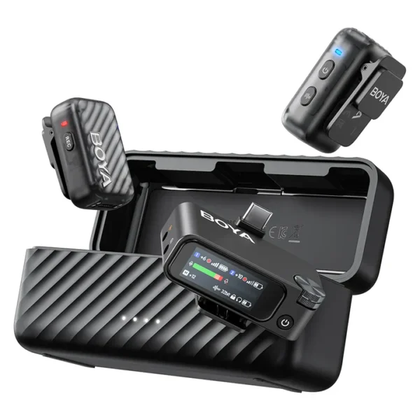 BOYA MIC 2 Wireless Microphones (8GB STORAGE / 32 BIT)