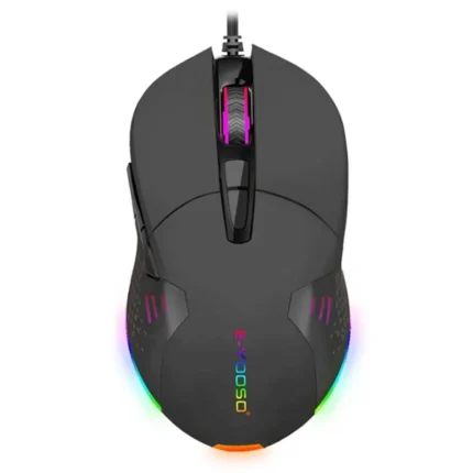 E-Yooso X-6 RGB Wired Gaming Mouse - Black