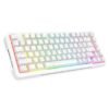 E-YOOSO Z-82 Wired 81+1 Keys Mechanical Keyboard Clicky Gray Switches - White/Grey/Black