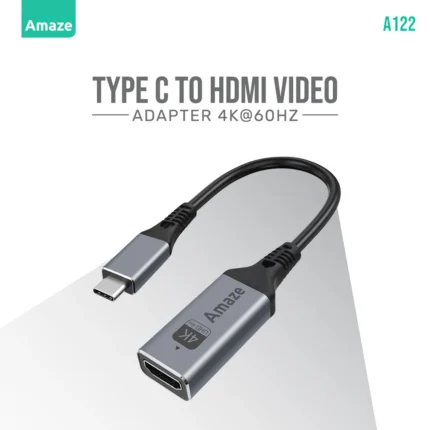 Amaze A125 Type C TO HDMI Video Adapter 4K@60HZ