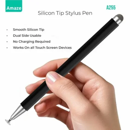 Amaze A255 Twin Tip Universal Stylus Pen – Black