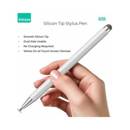 Amaze A255 Twin Tip Universal Stylus Pen – Silver