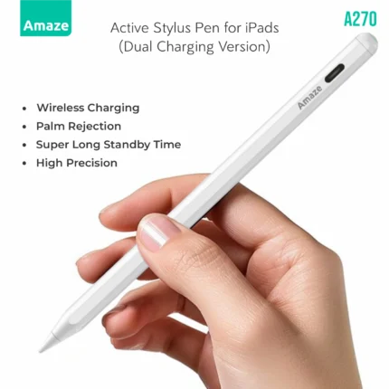 Amaze A270 Active Stylus Pen For iPads Dual Charging Version