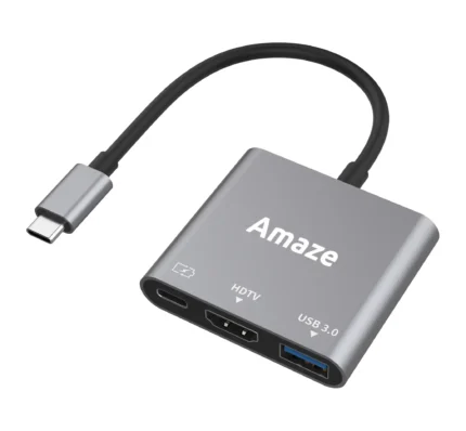 Amaze A313 3-in-1 Type-C Hub Adapter