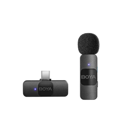 BOYA BY-V10 Ultracompact Single Type-C 2.4GHz Wireless Microphone System