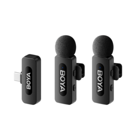 BOYA BY-V20 Ultracompact Dual Type-C 2.4GHz Wireless Microphone System