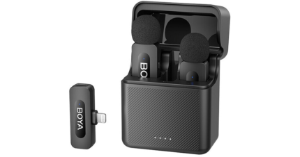 BOYA BY-V3 For IOS Dual Wireless Microphone