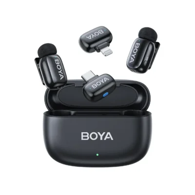 BOYA Mini 12 For Andriod Type C and I phone IOS Dual Wireless Microphone