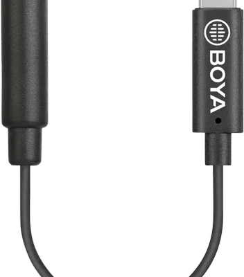 BOYA Type-C to 3.5mm Lightning Audio Adapter