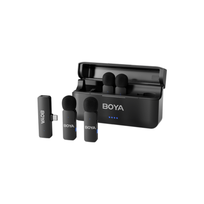 BOYA V4 Mini Wireless Microphone For Camera