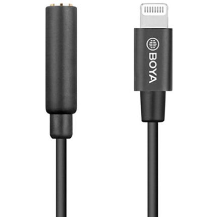 BOYA iPhone to 3.5mm Lightning Audio Adapter