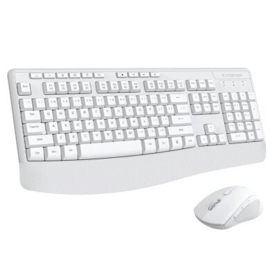 E-YOOSO E-787 Wireless Keyboard & Mouse Combo - White