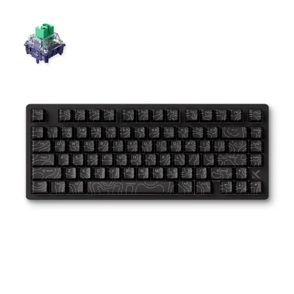 MCHOSE Jet 75 Rapid Trigger RGB Gaming Keyboard - Contour Black