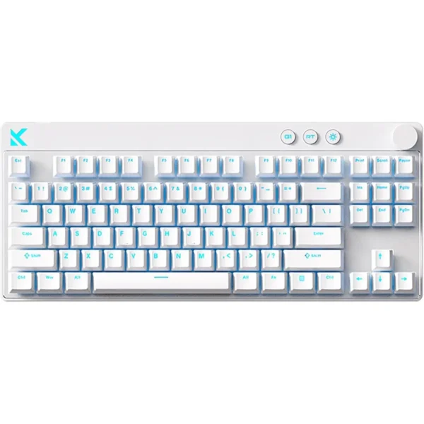 MCHOSE Mix 87 Hall Effect Magnetic Switch Gaming Keyboard - White