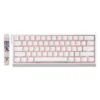 Madlions Mad60HE Magnetic Switch Mechanical Keyboard - Contour White