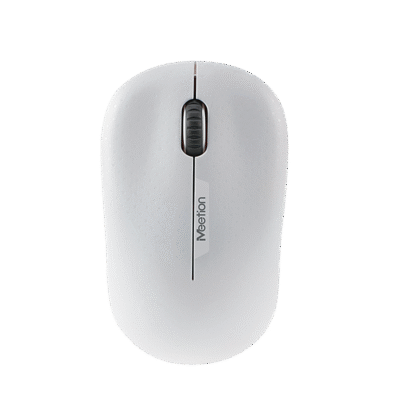 MeeTion R545 Cordless Optical Usb Computer 2.4GHz Wireless Mouse - White