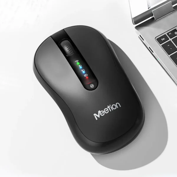 Meetion BTM185 Wireless 2.4G & Bluetooth Silent Mouse