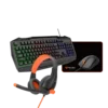 Meetion C490 4 in 1 RGB Backlight Wired Gaming Kit