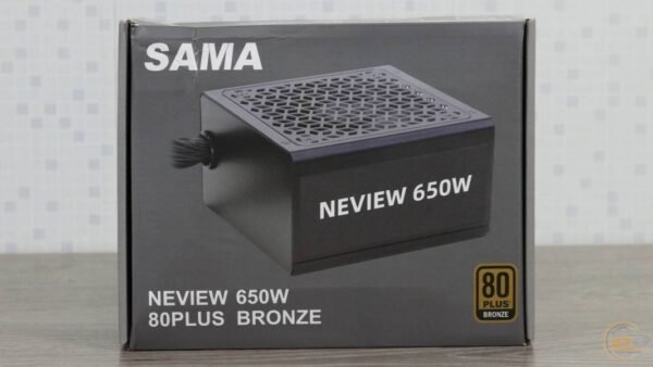 SAMA Black 650W Power Supply - Fully Modular 80 Plus Gold