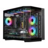 SAMA Neview 2771 3X Fans Micro-ATX Tower Gaming Chassis – Black