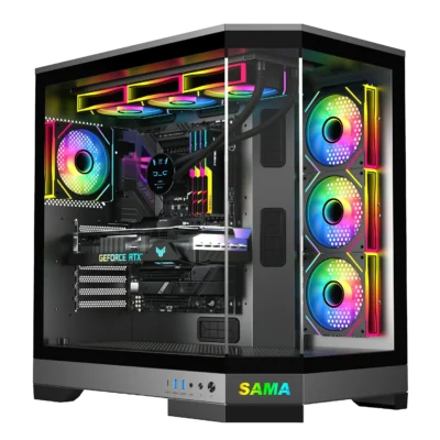 SAMA-Neview-3021-ATX-Full-Tower-Gaming-Chassis-–-Black