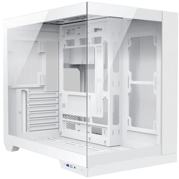 SAMA Neview A721 BTF ATX Mid Tower Gaming Chassis 3X Fans – White
