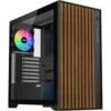 SAMA V Nature ATX Mid Tower Gaming Chassis 4X ARGB Fans – Black