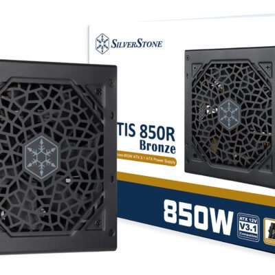 SilverStone Attis 850R Bronze 850W ATX 3.1 Power Supply