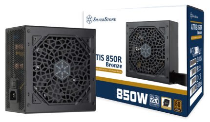 SilverStone Attis 850R Bronze 850W ATX 3.1 Power Supply
