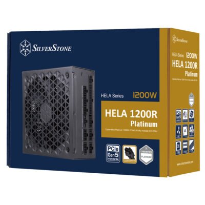 SilverStone Hela 1200R Platinum Cybenetics Platinum 1200W Fully Modular ATX Power Supply