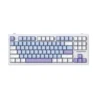 XINMENG M87 Pro V2 Tri-Mode Gasket Mechanical Keyboard – White Blue