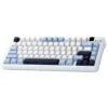 Xinmeng M75 Pro Mechanical Keyboard – White Sky Blue