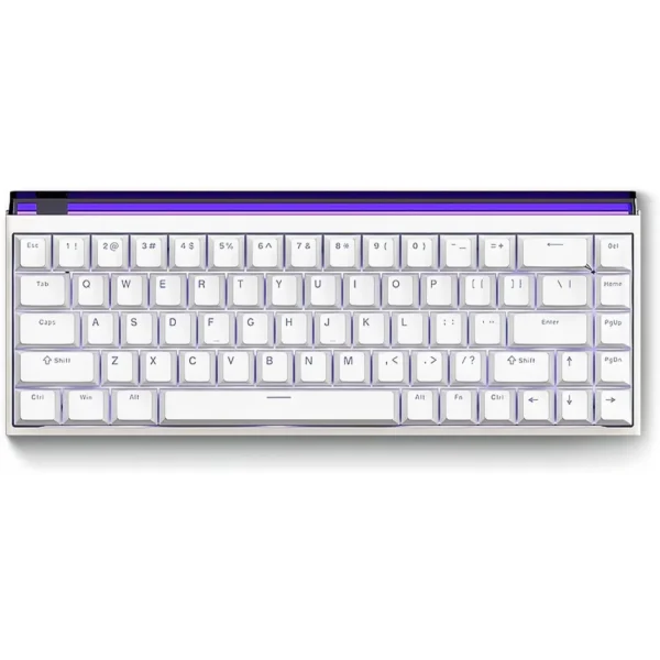 Madlions Nano68 Customized Magnetic Switch Gaming Keyboard - White