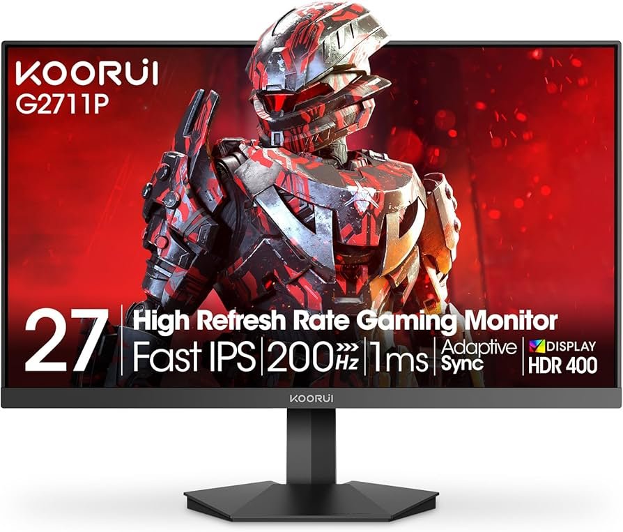 Koorui G2711P | 200Hz FHD 27" Gaming Monitor