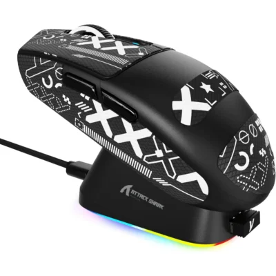 ATTACK SHARK G3 PRO Tri-mode Wireless Gaming Mouse - Black