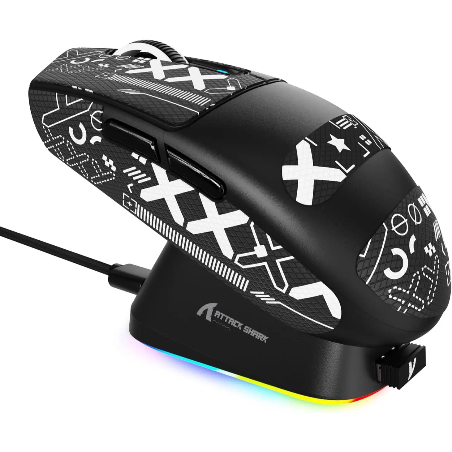 ATTACK SHARK G3 PRO Tri-mode Wireless Gaming Mouse - Black