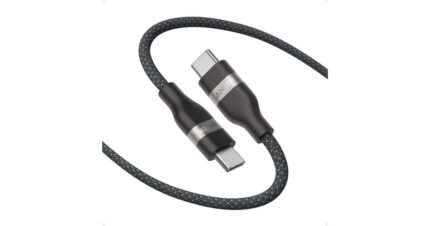 Anker Nano A82E2611 USB C Cable 240W 90CM Flexible Multi-Color Braided Cord - Black