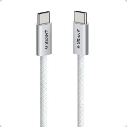Anker Zolo A8060 P21 USB-C to USB-C Cable 240W PD 3.1 Fast Charging - White