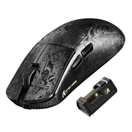 Attack Shark R11 Ultra 8K Carbon Fiber Wireless Gaming Mouse