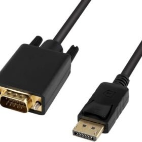 Display Port to VGA Video Cable Male to Male