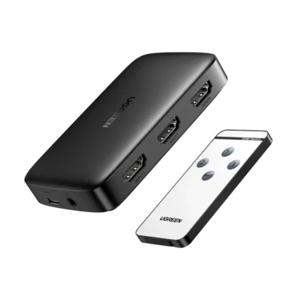 UGreen 80125 HDMI Switch 3in1 Out 4K HDMI Switcher Splitter