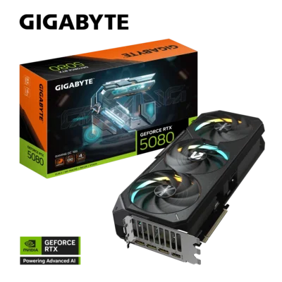 Gigabyte GeForce RTX 5080 Gaming OC 16GB GDDR7 3X Fan Graphic Card