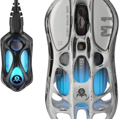 GravaStar Mercury M1 Pro Wireless Gaming Mouse - Grey